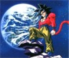 SS4 Goku Next To The Earth